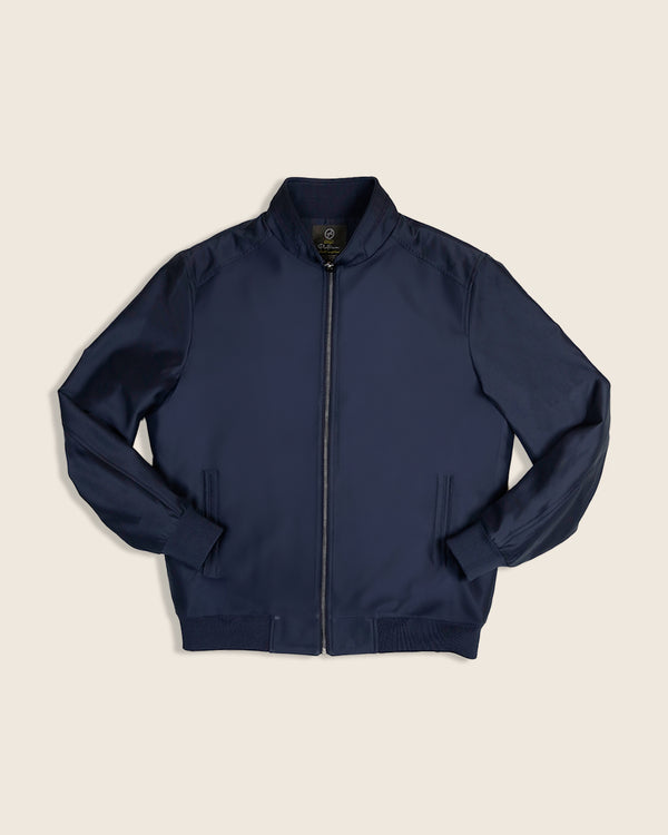 Men's microfiber jacket