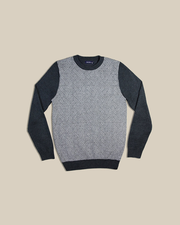 Men's patterned DMC Sweater