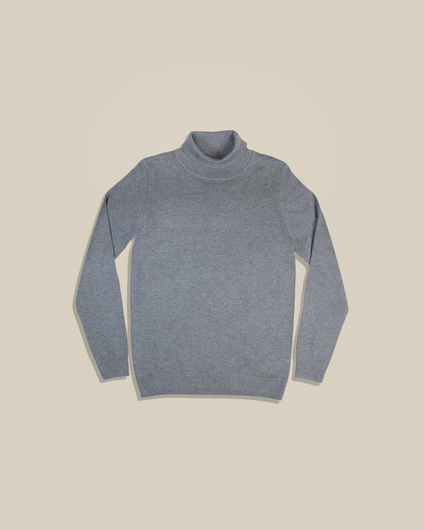 Men's high neck solid DMC Sweater