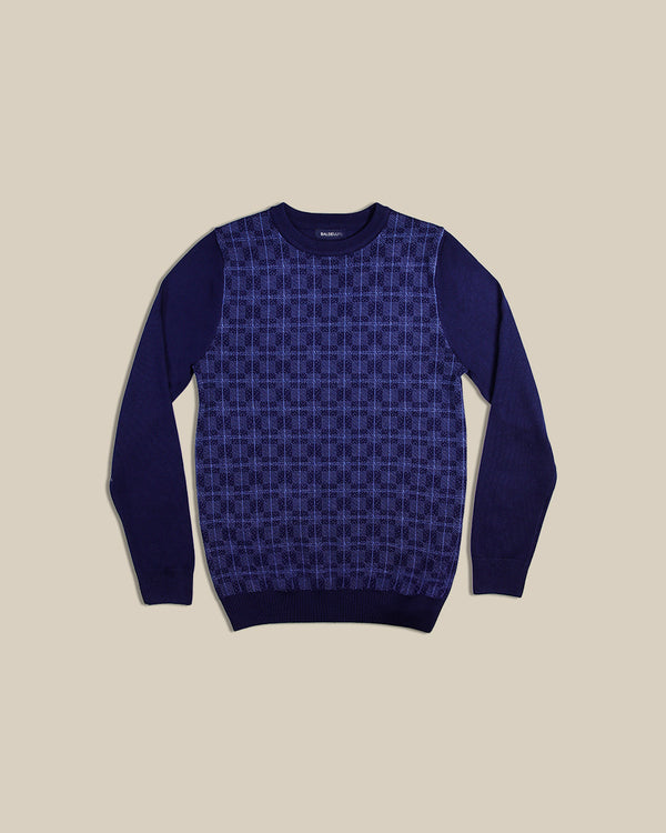 Men's patterned DMC Sweater