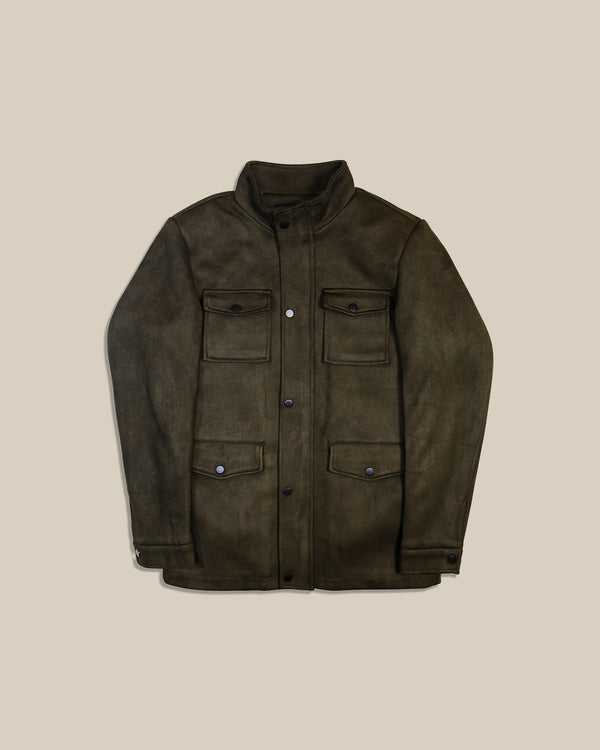Men's suede jacket