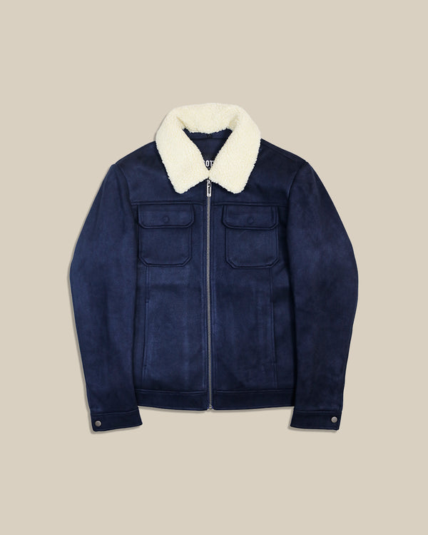 Men's suede jacket