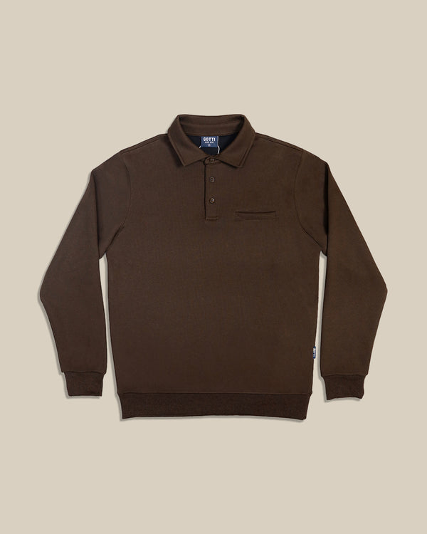 Men's Polo Neck Sweater